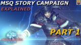 A Story Introduction of Final Fantasy 14 – An Adventurer's Beginning