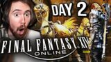 Asmongold Epic Journey to His First FFXIV MOUNT | DAY 2