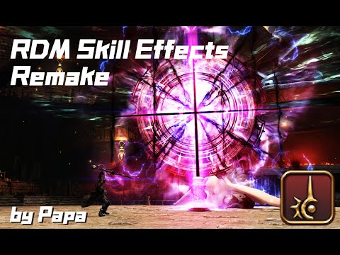FF14玩家自制技能特效-【赤魔篇】/FFXIV RDM skill effects Mod preview - Final Fantasy ...
