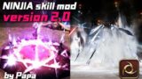 FF14【忍者】技能特效V2.0更新预览/FFXIV NIN skill Mod Patch V2.0 preview