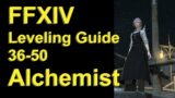 FFXIV Alchemist Leveling Guide 36 to 50 – post patch 5.45