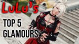 FFXIV Glamour | LuLu's Top 5 Personal Glamours