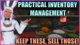 FFXIV Inventory Management Guide, Keep these, Sell Those!(New Player Guide)