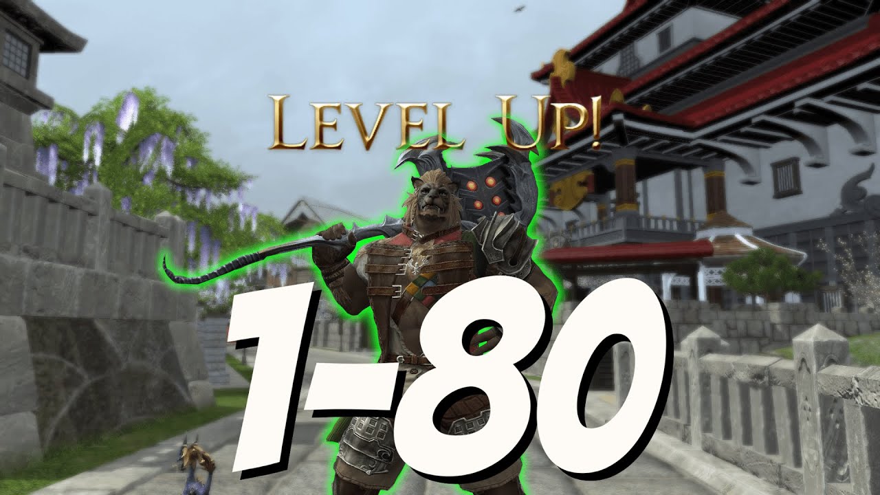 FFXIV Leveling Guide 1 to 80 Level Main and Alt Jobs Fast Final