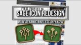 FFXIV: Sage Job Icon Redesign