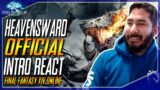 Final Fantasy XIV Online – Heavensward Expansion INTRO Trailer react (PC video react)