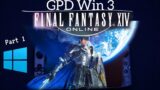 GPD Win 3 : Final Fantasy XIV online handheld Awesomeness !!