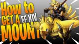 How to get a Chocobo Mount? | Final Fantasy XIV | WoW vs FF14 | New FFXIV Players |