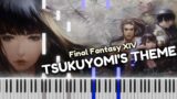 Tsukuyomi's Theme – Final Fantasy XIV: Stormblood (Piano Visualizer)