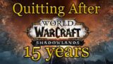 Uninstalling WoW after 15yrs of pain and moving over to FFXIV