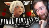WE LOST HIM! Asmongold's New FFXIV Girlfriend | DAY 4