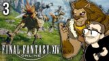 Watching movies, getting dressed, meeting a posh catgirl || Final Fantasy XIV #3