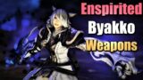 All New 5.5 – Enspirited Byakko Weapons – Crafted/Market Board