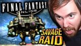 Asmongold's FIRST EVER Savage Raid of FFXIV