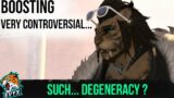 BOOSTING IN FFXIV IS CONTROVERSIAL. omg O_O