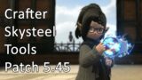 Crafter Skysteel Tools | Patch 5.45 – FFXIV