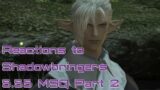 FFXIV 5.55 Reactions Part 2: Battle of the Dads
