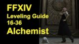 FFXIV Alchemist Leveling Guide 16 to 36 – post patch 5.45