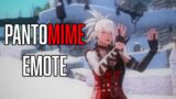 FFXIV Emote 'Pantomime' Chinese Timed Exclusive | The Fashionista