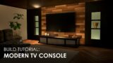 FFXIV HOUSING Build Tutorial: Modern TV Console