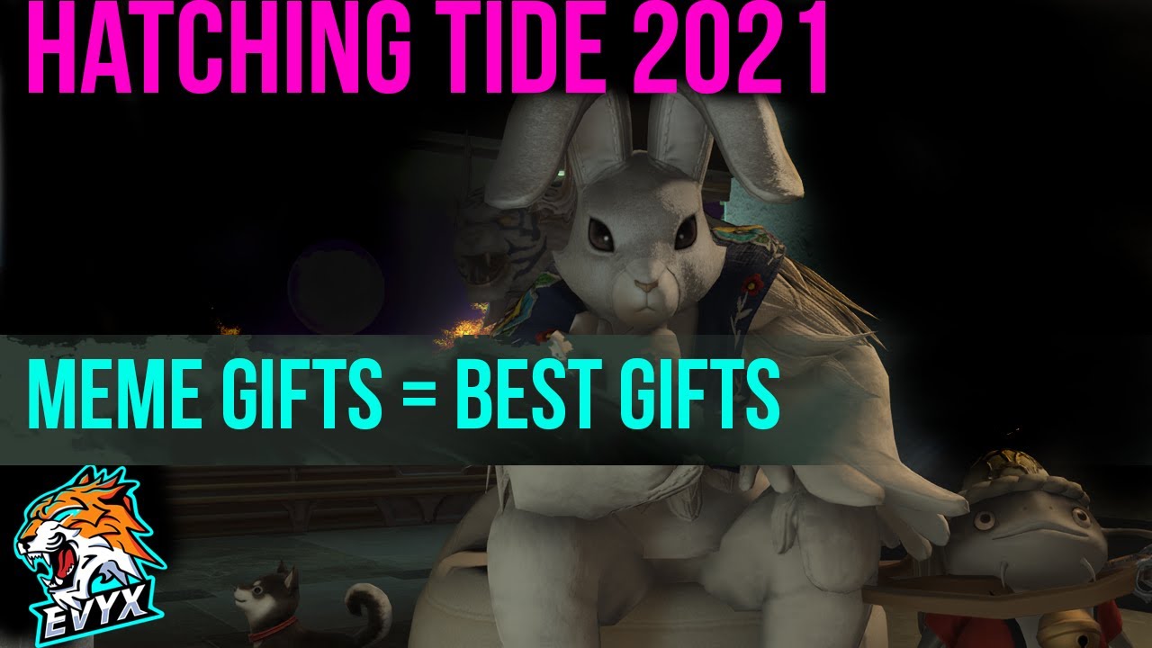 FFXIV Hatching Tide Event 2021 MEME REWARDS LOL Final Fantasy 14 videos