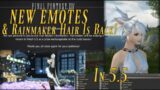 FFXIV: NEW Emotes Leaked & Rainmaker Hairstyle is BACK!!