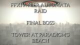 FFXIV Nier Automata Raid: Final Boss – Her Inflorescence