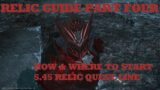 FFXIV Shadowbringers relic weapon guide part 4  patch 5.45 (fixed)