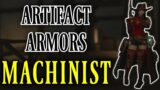 Machinist Artifact Armors HW to SHB (FFXIV)