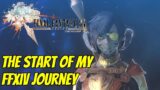 My first time playing FINAL FANTASY XIV