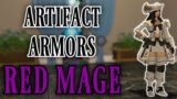 Red Mage Artifact Armors ARR to SHB (FFXIV)