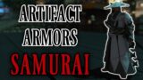 Samurai Artifact Armors SB to SHB (FFXIV)