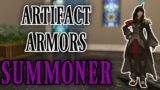 Summoner Artifact Armors ARR to SHB (FFXIV)