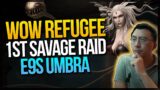 WoW Refugee vs Savage E9S Umbra ★ HOW TO TELL TIME BY FFXIV