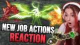 AnnieFuchsia Reacts to "FFXIV ENDWALKER Job Actions Gameplay Trailer"!