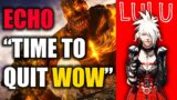 Echo WoW Raid Team VS Titan Savage | LuLu's FFXIV Streamer Highlights