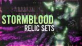 Every Stormblood Relic Set! Antiquated to Physeos | FFXIV Glamour | FFXIV