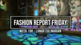 FFXIV: Fashion Report Friday – Week 190 : Theme : Lunar Culinarian