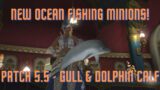 FFXIV Patch 5.5 – NEW Ocean Fishing Minions: Gull and Dolphin Calf