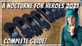 Get your REGALIA CAR mount! Nocturne For Heroes 2021 full event guide