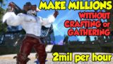 Gil Making in FFXIV: Make MILLIONS of Gil PER HOUR Without Crafting or Gathering (5.5)