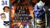 Let's Play Final Fantasy XIV Online Co-op Part 34 – The Binding Coil of Bahamut