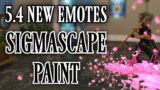 Paint Emotes: Ballroom Etiquette – Decadent Decoration (FFXIV Patch 5.4)