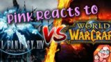 Pink Reacts to "15 Years of WoW vs 1 Year of FFXIV" by Jesse Cox