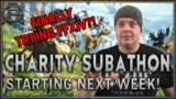 September CHARITY SUBATHON Announcement – Finally Trying Out FFXIV?