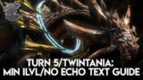 Turn 5/Twintania Text Guide – Min ilvl/No Echo | FFXIV