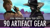 90 Artifact Gear | Male Viera | FFXIV Endwalker Media Tour