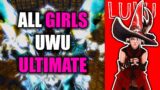 All Girls FFXIV UWU Ultimate Raid Team! Feat Zepla, Annie Fuchsia | LuLu's FFXIV Streamer Highlights