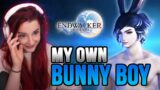 Created My Own Bunny Boy | FFXIV Endwalker Media Tour