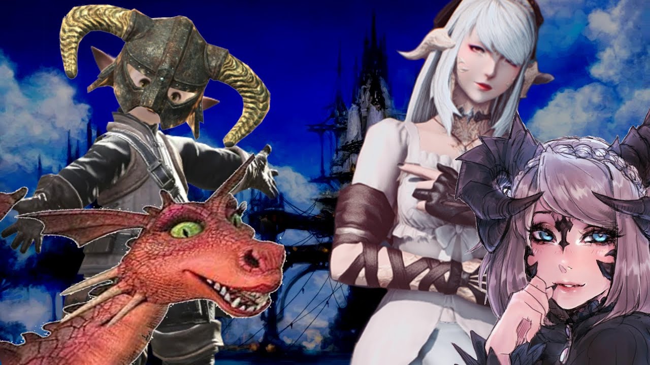 Ff14 Wow Player Discovers Dragongirls Aura Final Fantasy 14 Videos 8270